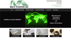 Desktop Screenshot of multi-plastics.com